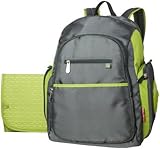 Fisher Price Sporty Backpack - Grey/Green [並行輸入品]