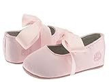 (ポロラルフローレン) Polo Ralph Lauren キッズフラット・スリップオン・靴 Briley Soft Sole (Infant/Toddler) Pink Satin 1 Infant