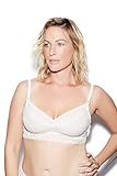 The Dairy Fairy Aylaアンダーワイヤー授乳とハンズフリーPumpingブラ US サイズ: L カラー: ホワイト