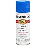 Rust-Oleum 7724830 Stops Rust Spray Paint, 12-Ounce, Gloss Sail Blue [並行輸入品]
