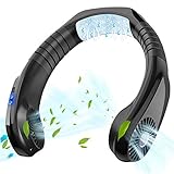 Sanvu ネッククーラー 首掛け扇風機 携帯扇風機 usb充電式 扇風機 小型 ネックファン ハンズフリー 角度調整 3段風量 熱中症対策