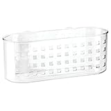 interDesign シャワーバスケット 風呂 バスルーム 収納 吸盤 Suction 41600EJ