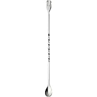 Nagao Tsubamesanjo Bar Spoon, 9.8 inches (25 cm), 18-0 Stainless Steel, Made in Japan