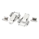 uxcell パッチン錠 ドロースプリングラッチ ハードウェアツール 5.5cm長さ ステンレス鋼 2個入り