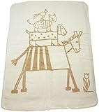 オーガニックコットン　ベビー用綿毛布Bremerzimit(ブレーマー・ブラウン)