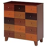 家具 便利 おしゃれ チェスト（ブラウン） 101292400