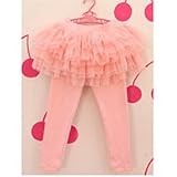 Candykids ボリューミーTUTUチュールスカート付き レギンス チュチュ スカート スカッツ「 子供服 【 女の子 キッズ 子供 チュチュスカート スカッツ スカート パニエー 】」 (１２０