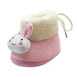 Zhhlinyuan 安定した品質 Lovely ベビー Girls Winter Warm Plush Boot Infant Soft Cotton Shoes xsx010