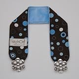 LatchOn Dot Blue Minky Nursing Blanket Strap by LatchOn
