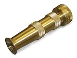 Dramm 12380 Heavy-Duty Brass Adjustable Hose Nozzle [並行輸入品]