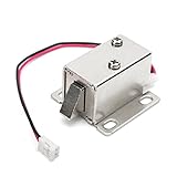 Sorliva 12V 0.34A電子ロックキャッチドア・ドア・ドロワ用電気リリース・アセンブリ・ソレノイド