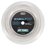 ヨネックス(YONEX) BG Exbolt 65 バドミントンストリングリール (ホワイト)
