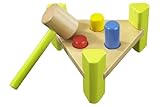 エデュコ 木のおもちゃ リトルハンマーベンチ