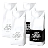 ドリップコーヒーファクトリー リッチ&ストロング アソートセット 粉 中挽き 2kg 500g×4袋