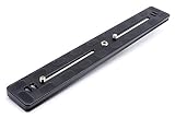 INPON クイックリリースプレート アルカスイス互換 300mm 2*1/4"ネジ+1/4"-3/8"ネジアダプター付