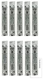 パイロット 油性ボールペン替芯 アクロインキ 0.7mm BVRF-8F-R 赤【まとめ買い10本】+ロコネコ用紙