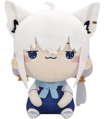 Amazon.co.jp: ホロライブプロダクション 寝そべり ぬいぐるみ 白上