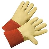 Tig / Mig溶接手袋 – Grain CowhideレザーPalm (大) Weldin