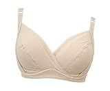 ●マタニティブラジャー●授乳ブラ●綿90％●新品　《Ｅ、Ｆ、Ｇカップ》 (Ｆ75, ベージュ)