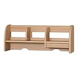 小島工芸 学習デスク チェリーナチュラル サイズ:W960×D230×H370mm 上棚100アトラス 1271133