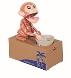 tentopクリエイティブGreedy Monkey EatコインSimian Bank Money保存ケースボックス面白い貯金箱/保存ボックスChildren ' sおもちゃ