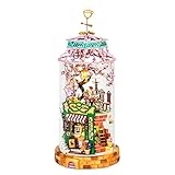 つくるんです® 日本語説明書付 DIY ミニチュアハウス ドールハウス ファンタジーシリーズ (マジカルカフェ)