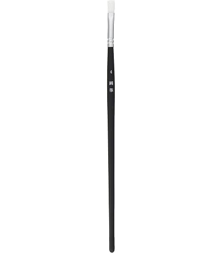 Amazon.co.jp: 呉竹 筆 ナイロン 画筆 平 10号 JP2-10 : 文房具