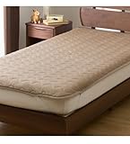 ニトリ Nウォーム 両面使える 敷きパッド ベージュ 2023年冬モデル (ダブルサイズ 140×200)