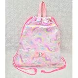 [はなか] プリンセスナップサック 虹色ユニコーン