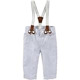 オシュコシュ OSHKOSH/ シアサッカーサスペンダーパンツ シアサッカー ボトムスパンツ 12ヶ月【並行輸入】