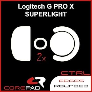 Corepad Skatez CTRL Logitech G PRO X SUPERLIGHT Wireless用マウスソール 2set【国内正規品】 (CTRL)