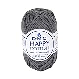 DMC HAPPY COTTON ハッピーコットン 並太 #774 グレー系 約20g巻 約43m 5玉1袋 DMC392J