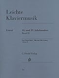 18世紀・19世紀のやさしいピアノ作品集 第2巻/原典版/ヘンレ社/ピアノ・ソロ