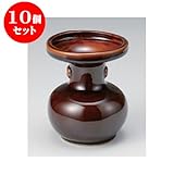 10個セット 雑器 松立４.５号 [10.5 x 13cm] お盆 供養 神事 お墓 仏壇 佛具