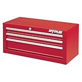 Waterloo Shop Series 26 in. Red 3 Drawer Intermediate Chest [並行輸入品]