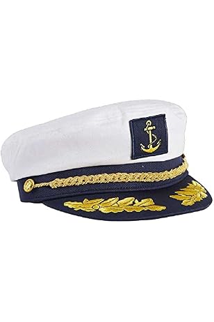 Funny Party Hats Yacht Captain Hat 