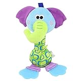 Cartoon Hand Bell Happy Monkey Baby Animal Shaped HandbellリングRattles Minzhi グレー AMZMinzhi13164