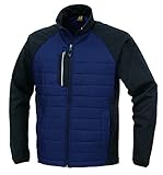 CO-COS コーコス 秋冬用 防風中綿ジャケット G2246 1ネイビー L