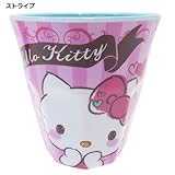 ハローキティ[コップ]メラミンカップ/ハート ストライプ サンリオ【ストライプ 】