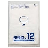 クラフトマン:規格袋　12号　ヨコ230×タテ340×厚み0．03mm　HKT－084　1パック（100枚） 6167004
