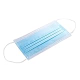 4層活性炭マスク、Akeds 使い捨てマスクエアフィルター、各部分が個別にパックされ、50個 ((Blue) ブルー)