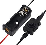 オーディオファン 電池ケース 電池ボックス プッシュスイッチ付 23A A23 (12V) 用 1ヶ