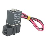 Dovewill プラスチック製　ナイロン　ソレノイドバルブ　　DC 12V　2p　シリーズ 　直接駆動　全2種類 - 1-4スレッド