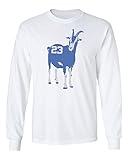 Kingsスポーツ" Jordan " Goat 23 North Carolinaメンズ長袖Tシャツ