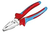 GEDORE 1550969 VDE Heavy Duty Combination Pliers with VDE Insulating Sleeves, 200mm Length [並行輸入品]