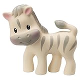 Infantino Exclusive Squeeze & Teethe Zebra Zippy [並行輸入品]