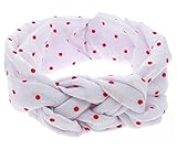 （シャイニング　ガールズ）shining girls ベビー用ヘアバンド　水玉柄　ヘアアクセサリ　5色セット