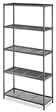 Mesh Storage Shlf 5Tier Gunmtl