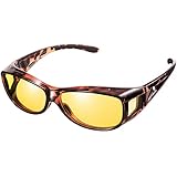 [Br'Guras] 偏光サングラス オーバーグラス 偏光オーバーサングラス めがねの上から掛けられる 偏光グラス 偏光レンズ UV400 紫外線カット 運転/旅行/釣りサングラス