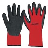 おたふく手袋/背抜き手袋 ソフキャッチ PRO 3双入×5セット[総数15双]/品番:A-363 サイズ：M カラー：レッド
